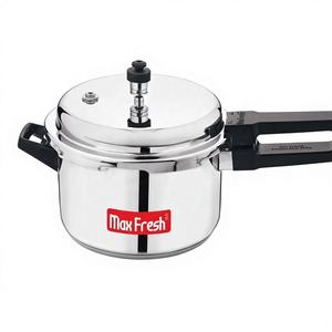 Olla a Presión de Acero Inoxidable Triple Maxfresh, Tapa Exterior Resistente y Duradera, a Prueba de Explosiones, Apta para Lavavajillas, Compatible con Inducción y Gas - Product Image 1