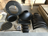 Brûleur à bois rond réglable Cheminée à charbon de bois Barbecue en plein air Camping Jardin Patio avec grille de cuisson