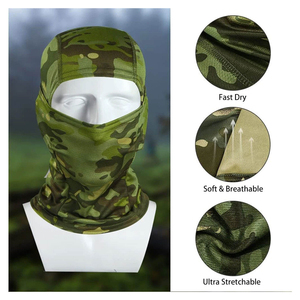 Pasamontañas Táctico Personalizado con Sublimación, Máscara Facial Completa, Camuflaje para Exteriores, Transpirable, Protección Solar, para Adultos, Unisex, para Esquí - Product Image 2