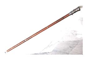 Bastón Victoriano Náutico con Mango Telescópico de Latón, Acabado Antiguo, Plegable, de Madera, Coleccionable, Vintage - Product Image 5