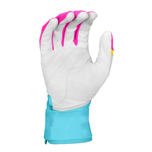 Guantes de Bateo de Softbol con Puño Elástico Largo, para Adultos, Deportes de Equipo, Logotipo Personalizado, Palma Acolchada Transpirable, Pedido al por Mayor, Proveedor OEM - Product Image 5