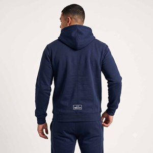 Conjunto Deportivo Azul Marino con Capucha para Hombre, con Estampado Twin City, Pantalones Largos y Sudadera, Ropa Casual Estilo Otoño - Product Image 5