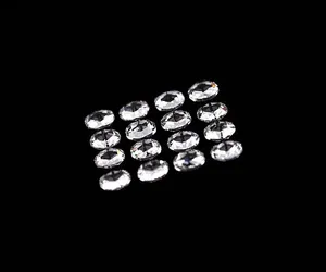 Diamantes Sueltos Redondos Pequeños con Corte Rosa, Cultivados en Laboratorio, 3.41CTW, Blancos, 20 Piezas, HPHT, 3.5mm, Color E, Claridad VVS2, para Joyería Fina - Product Image 5