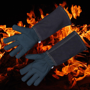 Fabricants en gros de gants de soudeur de sécurité personnalisés avec logo, gants de travail en cuir de vachette de qualité supérieure, gants de soudage TIG - Product Image 5