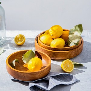 Organic <b>Wooden</b> Bowl <b>Rustic</b> Burn Finish Handmade Serving Salad Bowl for Kitchen <b>Dining</b> <b>Table</b> Food Safe Eco Friendly Home Decor - Product Image 4