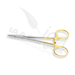 INSTRUMENTOS QUIRÚRGICOS IAA Portaagujas Manual Multiusos de Acero Inoxidable, Instrumento Quirúrgico Modelo ISI-NH-27 CE - Product Image 6