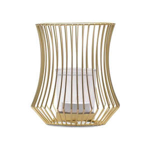 Pilier de bougeoir de jardin le plus demandé pour Noël décoré artisanat populaire fait à la main avec fil debout libre 1 support de bougie - Product Image 2