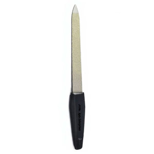 Lime à ongles professionnelle en métal noir pour doigts et pieds, double extrémité, outil de manucure et pédicure, en acier inoxydable - Product Image 6
