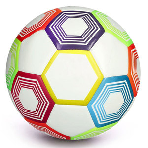 Ballon de football professionnel en cuir PU léger à 32 panneaux, taille 5, cousu à la machine, pour match et entraînement, logo personnalisé - Product Image 1