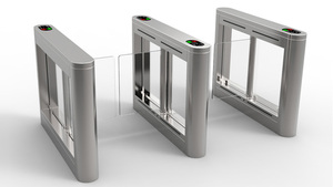 <strong>New</strong> Design Security Automatic Swing Barrier Turnstile <strong>Gate</strong> for Entrance Control - Product Image 6