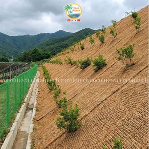 REDES DE FIBRA DE COCO NATURAL BIODEGRADABLES PARA EL CONTROL DE LA EROSIÓN DEL SUELO, JARDINERÍA Y PUESTO EN FORMA DE JARDINES - Product Image 2