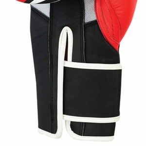 ถุงมือชกมวยน้ำหนักเบาแบบมืออาชีพปรับแต่งได้, ถุงมือฝึกชกมวยหนังแท้กันน้ำมีห่วง - Product Image 6