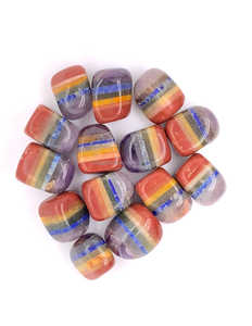 Piedra Pulida de Alta Calidad, Superfina, con Siete Chakras, Cristal de Bolsillo para Sanación, Meditación, Feng Shui y Amor - Product Image 2