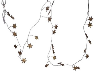 Guirnalda de Hojas y Flores Verde Amarillo, Decoración Festiva de Lujo para Navidad, Adornos Multicolores de Lámina de Hierro Colgantes Modernos - Product Image 6