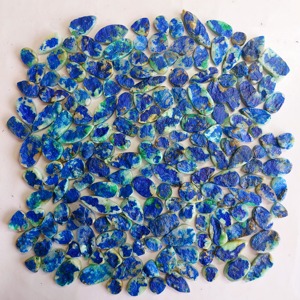 Cabujón de Azurita Natural Druzy, Gema Suelta Curativa de Forma Mixta Azul, de 20 a 40 mm, a Precio Mayorista - Product Image 3