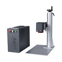 Máquina de Marcado Láser Portátil con Sistema de Pantalla con Cámara CCD y Láser de Fibra JPT de 30W 60W
