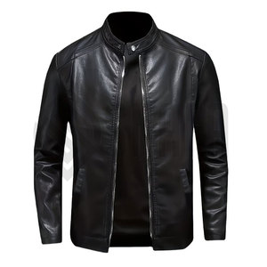 Chaqueta de Piel de Oveja Genuina de Invierno, Diseño Personalizado, Estilo Vintage, a la Moda, Resistente, para Hombre, Cortavientos, Talla Grande - Product Image 3