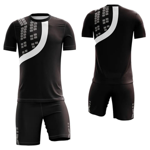 Camiseta de Entrenamiento de Fútbol Profesional para Hombre, 100% Poliéster, Impresión Digital, Secado Rápido, Transpirable, Manga Corta, Personalizable y Ajustable - Product Image 2