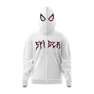 Sudadera con capucha unisex con cremallera completa, estilo urbano moderno, cómoda, perfecta para el uso diario. - Product Image 5