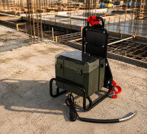 Vibreur à béton électrique professionnel, équipement de construction robuste, portable, haute efficacité, 40V, 10kg - Product Image 1