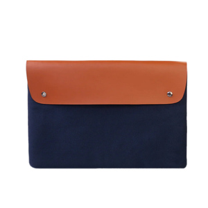 Protective <b>Canvas</b> Laptop Sleeve with Soft Padded Interior Water Resistant Finish and OEM Custom Branding for Business Buyers - Product Image 2