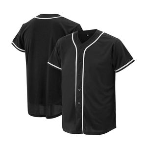 Maillot de baseball unisexe pour adulte personnalisé avec le nom de l'équipe et du joueur, respirant, en polyester/coton, pour l'été - Product Image 6