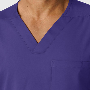 Casual Short Sleeved Woven Gradient Cardigan Scrub Uniform <b>Set</b> Nursing Work Clothes Neck Jacket <b>Doctor</b> Breathable Uniform - Product Image 6