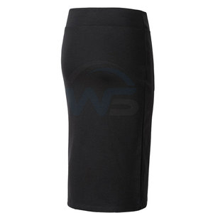 Falda lápiz para mujer, estilo ejecutivo, largo hasta la rodilla, tela elástica, ajustada, para uso diario, fabricación personalizada - Product Image 5