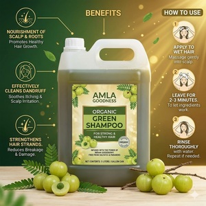 Champú Humectante de Amla para el Cabello – Solución para un Cabello Suave, Liso y sin Frizz - Product Image 1