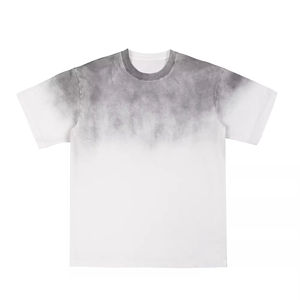 T-shirt Homme Oversize Vintage Délavé à l'Acide Coton Streetwear Col Rond Décontracté Tendance Mode USA Marché de Détail - Product Image 2