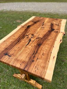 Juego de Mesa de Comedor Cuadrada Moderna Hecha a Mano con Diseño de Paneles, Patas de Madera Ecológica, para 6 Personas, Muebles para Comedor - Product Image 4
