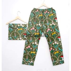 Conjunto de Pijama de Manga Larga de Lujo para Mujer, de la Mejor Calidad, 100% Algodón, Suave y Cómodo, en Oferta, Precios de Fábrica - Product Image 5