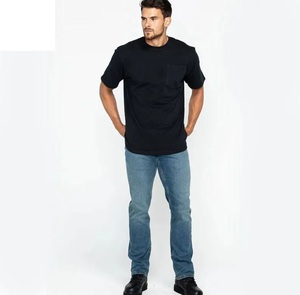 T-shirts pour hommes en gros - 100% coton et options polyester/coton, respirants et à séchage rapide, qualité durable, style décontracté confortable - Product Image 2