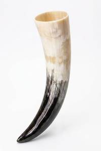Corne à boire viking authentique fabriquée à la main avec étui en cuir véritable - Product Image 5