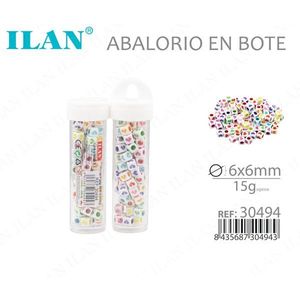 Perline in Barattolo 6x6mm 15g Multicolore per Lavori Manuali - Product Image 3