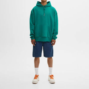 Sweat à capuche oversize pour homme de haute qualité, avec logo personnalisé, en molleton épais, épaules tombantes, style streetwear, grandes tailles, idéal pour l'impression et la personnalisation - Product Image 6