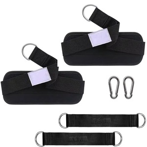 Sport Fitness Ab Sling Straps Heavy Duty Nylon with Soft Arm Padding for <b>Pull</b> <b>Up</b> <b>Bar</b> Abs and Core Training Equipment - Product Image 4
