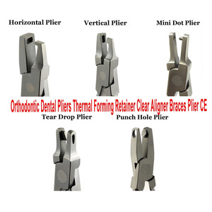 Pinzas Dentales de Ortodoncia Jamso Industries, 5 Piezas, Pinzas para Retenedores Termoformables, Alineadores Transparentes - Product Image 5