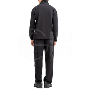 Chándal para Hombre, Otoño, Casual, Sólido, Transpirable, con Media Cremallera, 100% Poliéster, Ligero, Cintura Elástica, Bolsillos Laterales Delanteros - Product Image 6