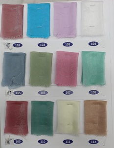 Tissu doux uni de deux tonnes, largeur 44, 20 mètres, idéal pour les tenues traditionnelles, Kurti, Saree, double teinte, matière lisse pour les costumes traditionnels - Product Image 5