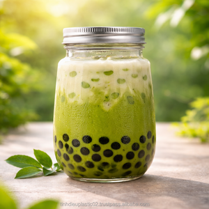 Bouteille de boisson en PET de 500 ml TB500-33, design transparent avec bouchon en aluminium, bocaux en plastique de qualité alimentaire pour l'expédition mondiale - Product Image 2