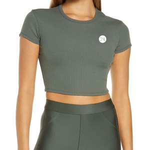 Top Corto de Mujer Elegante de Alta Calidad, Precio al por Mayor, Nuevo Diseño, Hecho de Algodón, para un Diseño Excepcional - Product Image 2
