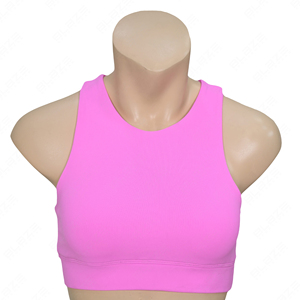 Top Deportivo de Mujer con Cuello Halter, de Alta Calidad, Personalizado de Fábrica, para Gimnasio, Fitness, Yoga, con Leggings de Cintura Elástica - Product Image 1