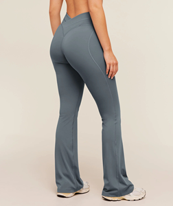 Best Selling Premium Women's Streetwear Fashion <b>Flare</b> <b>Leggings</b> Buttery-soft Light All-Day Comfort Maximum Stretch Flexibility - Product Image 5