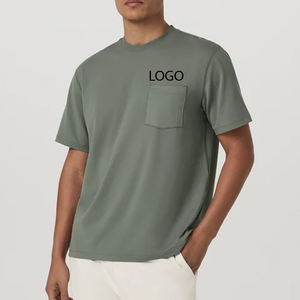 Camiseta de Hombre de Manga Corta, Diseño de Alta Calidad con Material Cómodo y Relajado, Ropa Casual de Verano con Cuello Redondo 2026 - Product Image 1