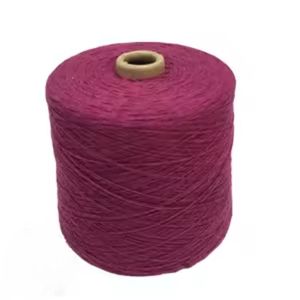 Fil à filer recyclé de couleur foncée 20s/2 Fibre écologique anti-bactéries absorbant l'humidité pour le tissage du tricot - Product Image 3