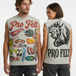 Débardeur sans manches personnalisé pour homme, style streetwear, graphique, gym, fitness, décontracté, été, respirant, sport, tendance - Product Image 2