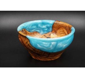 ชามไม้และเรซินแบบโบราณชามไม้คุณภาพสูงชามไม้และเรซินขายส่งมีความต้องการสูง - Product Image 3