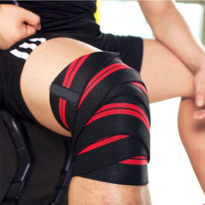 Bandes de compression élastiques pour le soutien des genoux, idéales pour le cross-training, la musculation, le fitness, la force athlétique, protection professionnelle à faible MOQ - Product Image 1