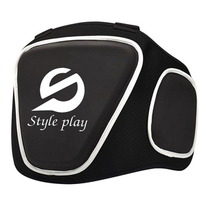 Boxing Chest Guard For Sparring And Training With <b>Adjustable</b> <b>Straps</b> Padded Lightweight Design Boxing Chest Guard - Product Image 4